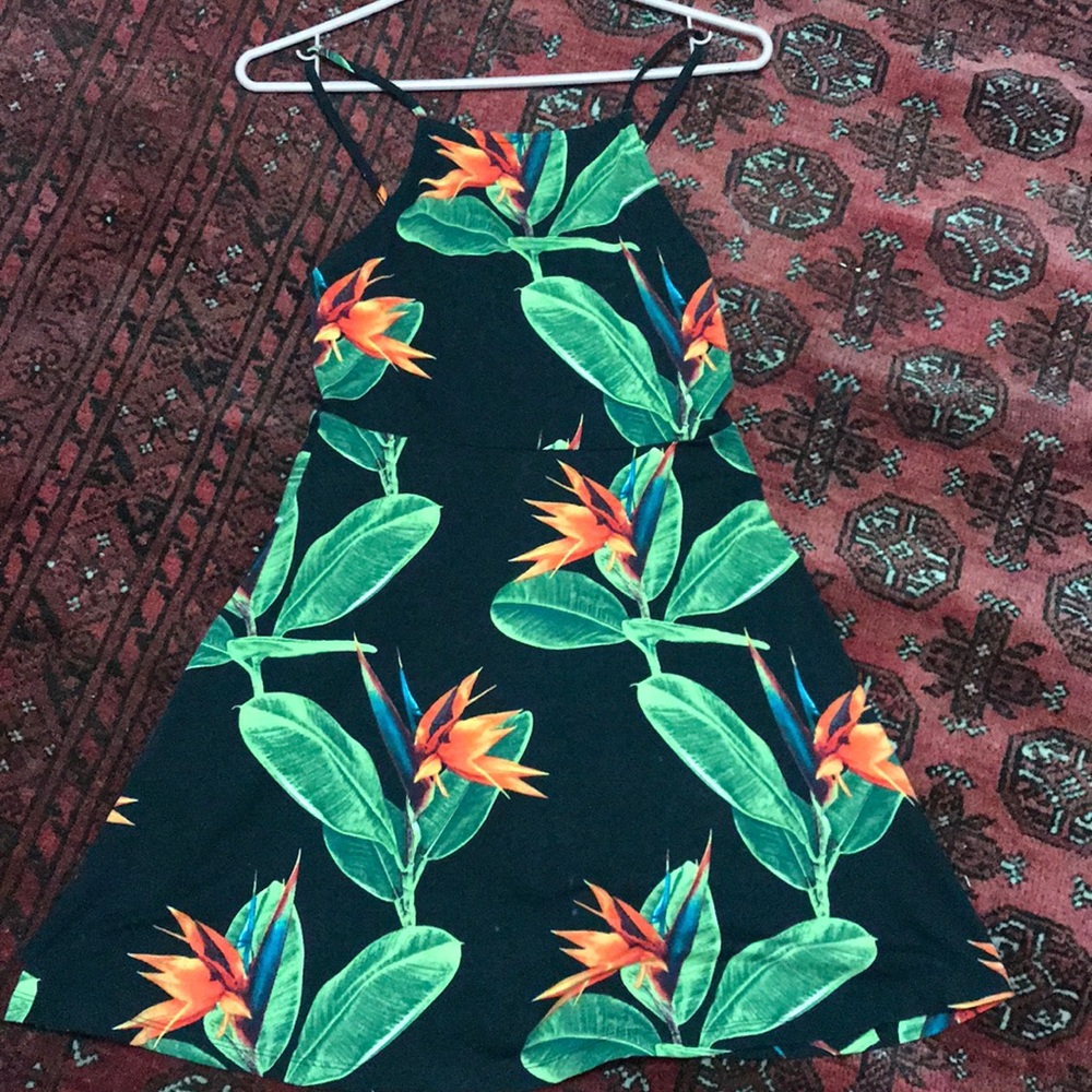 Forever 21 black summer dress